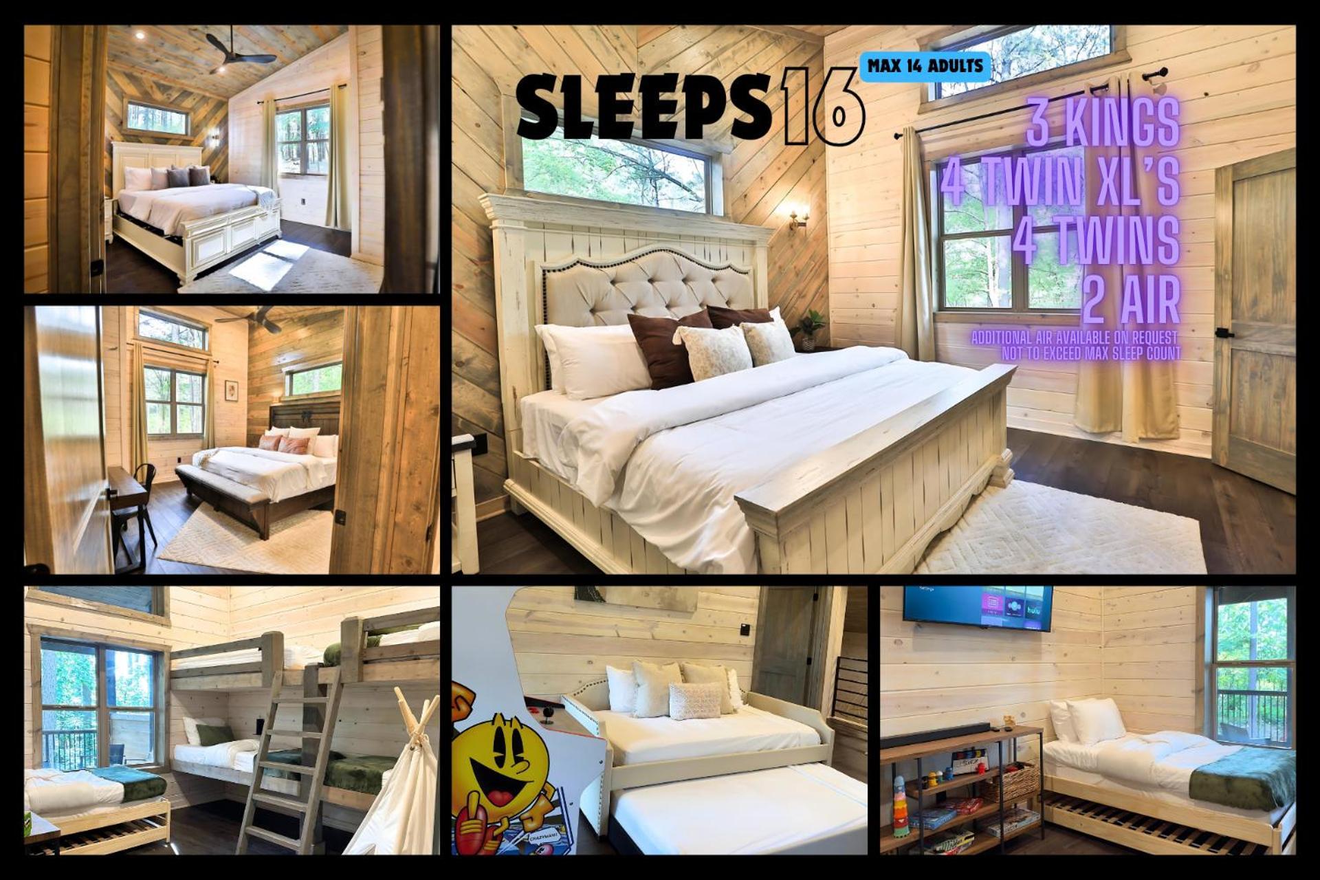 Lux,Hot Tub,Atv,Hiking,Pickleball,Firepit,Arcade Брокен-Боу Екстер'єр фото